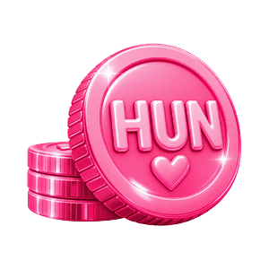 pink Coin stack